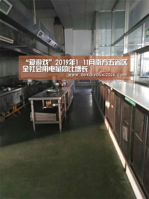 “爱游戏”2019年1-11月南方五省区全社会用电量同比增长(图1) “爱游戏”2019年1-11月南方五省区全社会用电量同比增长(图1)